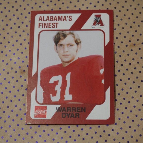 Warren Dyar #458 Football Card - Picture 1 of 2